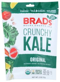 BRADS RAW: Crunchy Kale Original with Probiotic, 2 oz