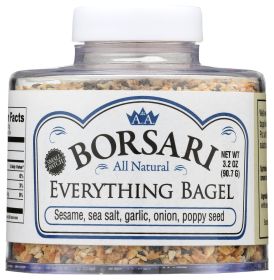 BORSARI: Everything Bagel Seasoning, 3.2 oz