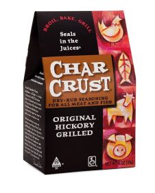 CHAR CRUST: Original Hickory Grilled Rub Seasoning, 4 oz