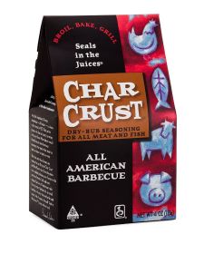 CHAR CRUST: All American Barbecue Rub Seasoning, 4 oz