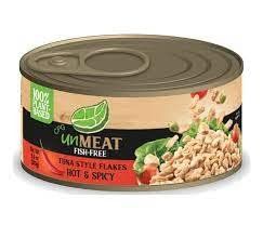 UNMEAT: Fish Free Tuna Hot Spicy, 6.35 oz