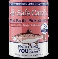 SAFECATCH: Salmon Wild Pink 3 Cans, 15 oz