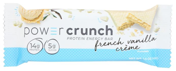 POWER CRUNCH: French Vanilla Creme Protein Bar, 40 gm