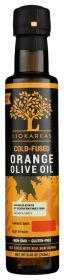 LIOKAREAS: Cold Fused Orange Olive Oil, 8.45 oz