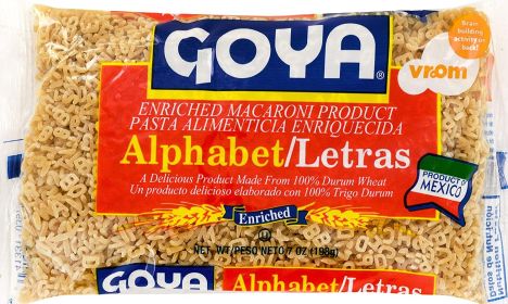 GOYA: Alphabet Pasta, 7 oz