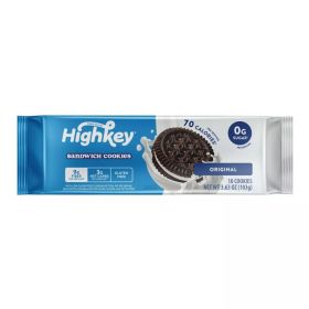 HIGH KEY SNACKS: Original Sandwich Cookies, 4.27 oz