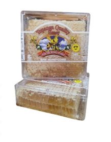 TOPANGA QUALITY HONEY: Honey Comb Square, 11 oz