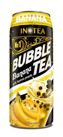 INOTEA: Banana Bubble Tea, 16.6 fo