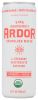 ARDOR ORGANIC: Pink Grapefruit Sparkling Water, 12 fo