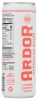 ARDOR ORGANIC: Pink Grapefruit Sparkling Water, 12 fo