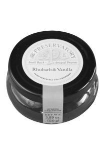 THE PRESERVATORY: Rhubarb and Vanilla Spread Preserves, 3.89 oz