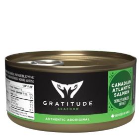 GRATITUDE SEAFOOD: Skinless Boneless No Salt Salmon, 5.3 oz