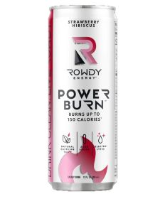 ROWDY ENERGY: Drink Power Strawberry Hibiscus, 12 FO