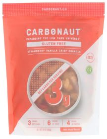 CARBONAUT: Crisp Granola Strawberry Vanilla, 10 OZ