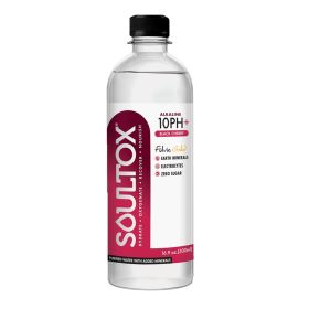 SOULTOX: Water Alkaline Black Cherry, 16.9 fo