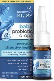 MOMMYS BLISS: Probiotic Drops Baby, 0.34 FO