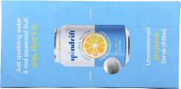 SPINDRIFT: Lemon Sparkling Water 8 Pack, 96 fo