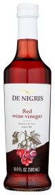 DE NIGRIS: Red Wine Vinegar, 16.90 fo