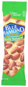 BLUE DIAMOND: Whole Natural Almond Tube, 1.5 oz