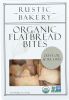 RUSTIC BAKERY: Olive Oil & Sel Gris Organic Flatbread Bites, 4 oz