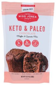 MISS JONES BAKING CO: Chocolate Muffin & Cupcake Mix, 10.57 oz