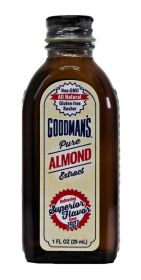 GOODMANS: Pure Almond Extract, 1 fo