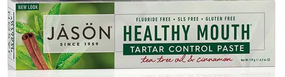 JASON: Toothpaste Cinnamon Fluoride, 6 OZ