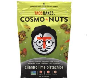 TAOS BAKES: Cosmo Nuts Cilantro Lime Pistachios, 4 oz