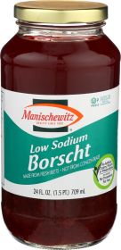 MANISCHEWITZ: Borscht Redcd Sodium, 24 oz