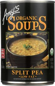 AMYS: Soup Split Pea Org Gf, 14.1 oz