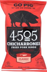 4505 MEATS: Chicharrones Chile & Salt, 2.5 oz