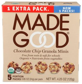 MADEGOOD: Org Granola Mini Chc Chp, 4.25 oz