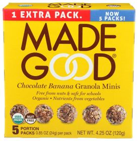 MADEGOOD: Org Granola Mini Choc Bn, 4.25 oz