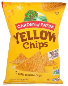 GARDEN OF EATIN: Chip Tortilla Yellow, 10 oz