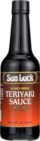 SUN LUCK: Sauce Honey Teriyaki, 10 oz