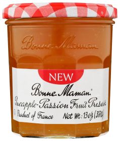 BONNE MAMAN: Preserve Pineapple Pssion, 13 oz