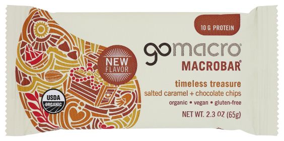 GOMACRO: Bar Slt Caramel Choc Chip, 2.3 oz