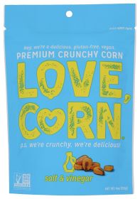 LOVE CORN: Corn Snck Sslt Vngr Shre, 4 oz