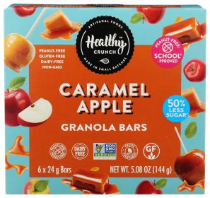 HEALTHY CRUNCH: Bar Granola Caramel Apple, 5.08 oz