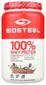 BIOSTEEL: Whey Protein Pwdr Chocola, 26.5 oz