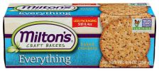 MILTONS: Gourmet Crackers Everything, 8.4 oz