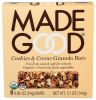 MADEGOOD: Cookies And Creme Granola Bars, 5.1 oz