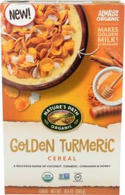 NATURES PATH: Golden Turmeric Cereal, 10.6 oz