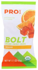 PROBAR: Bolt Organic Orange Energy Chews, 2.1 oz