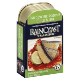 RAINCOAST TRADING: Sardines In Chili and Lime, 4.2 oz