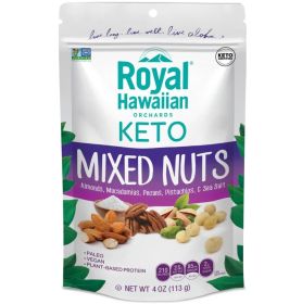 ROYAL HAWAIIAN ORCHARDS: Keto Mixed Nuts, 4 oz