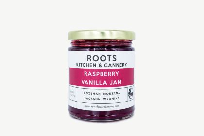 ROOTS KITCHEN & CANNERY: Raspberry Vanilla Jam, 9.5 oz