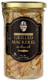 SEASON: Grilled Mackerel in Olive Oil, 9.17 oz