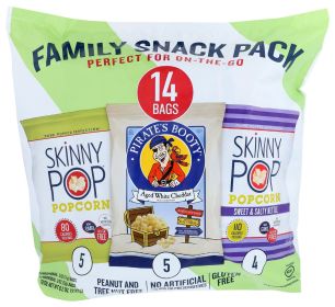 SKINNY POP: Popcorn Family Pack, 8.2 oz