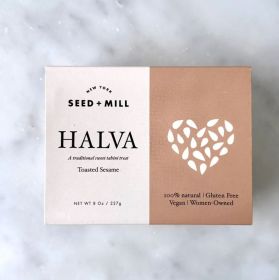 SEED & MILL: Toasted Sesame Halva, 8 oz